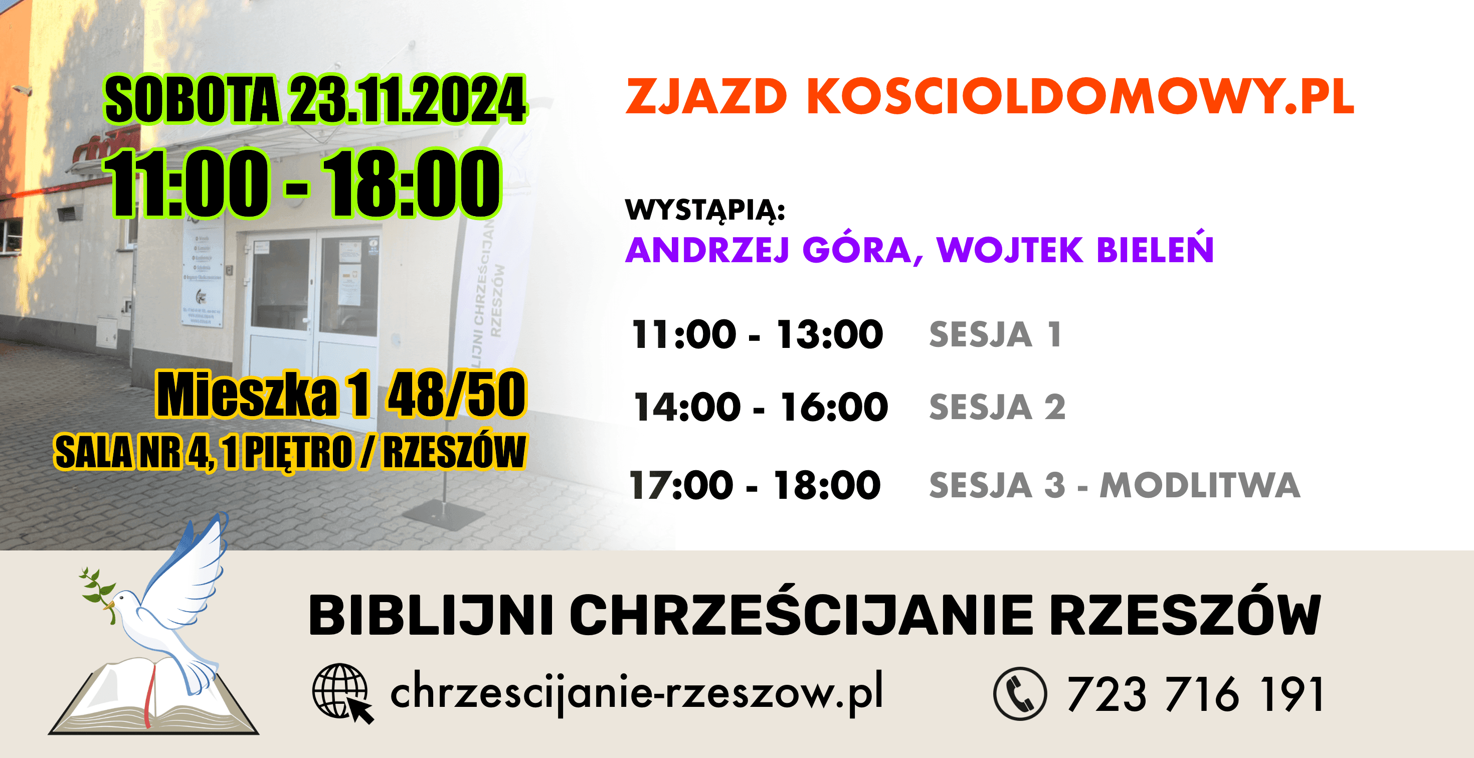 Zjazd koscioldomowy.pl – Rzeszów i okolice, Kraków, Rabka Zdrój