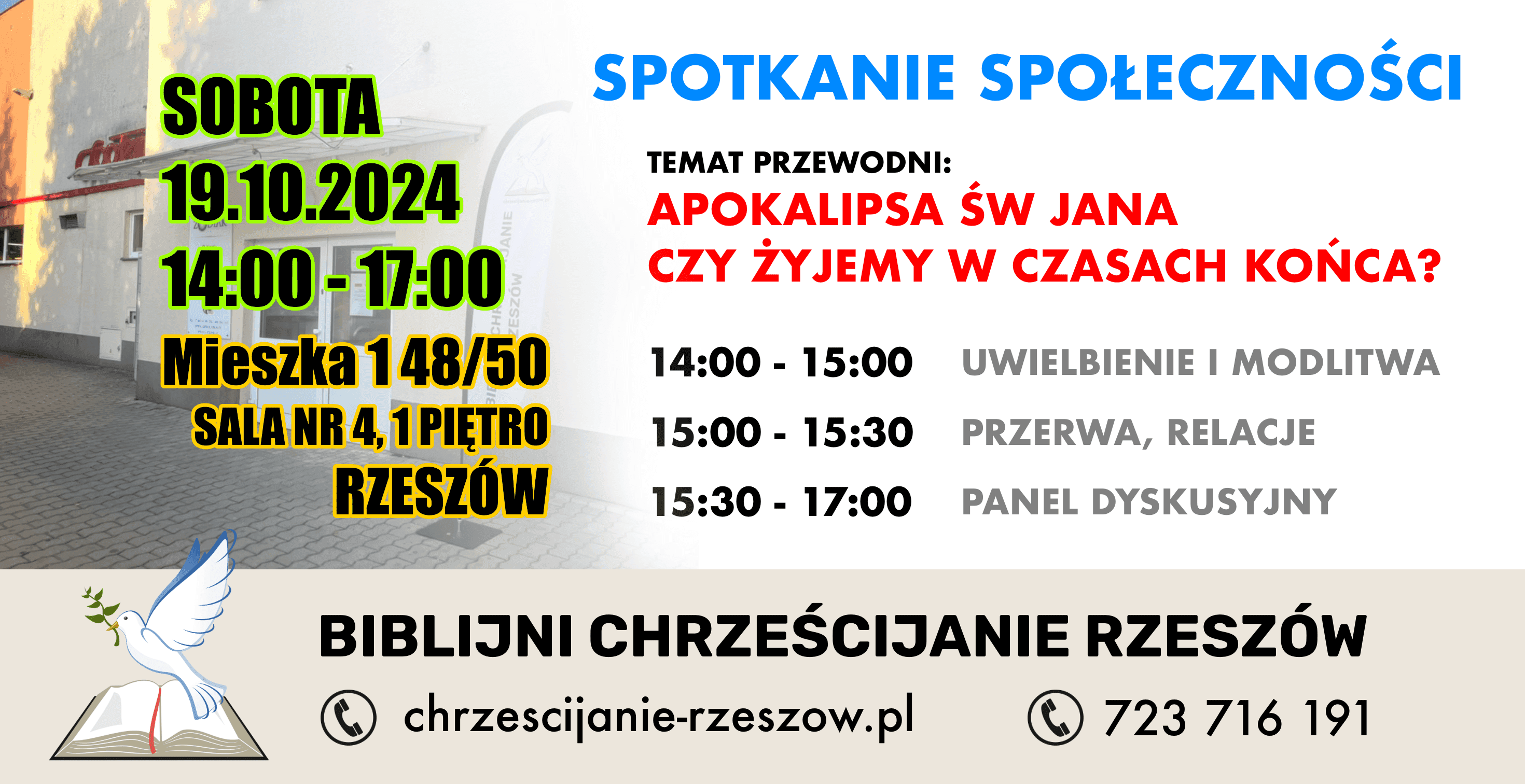 Apokalipsa św Jana – Czy żyjemy w czasach końca? – 19.10.2024